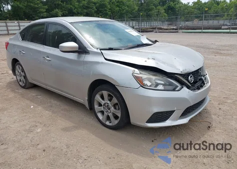 2016 Nissan Sentra S z USA, uszkodzony, nr VIN 3N1AB7AP8GY312511